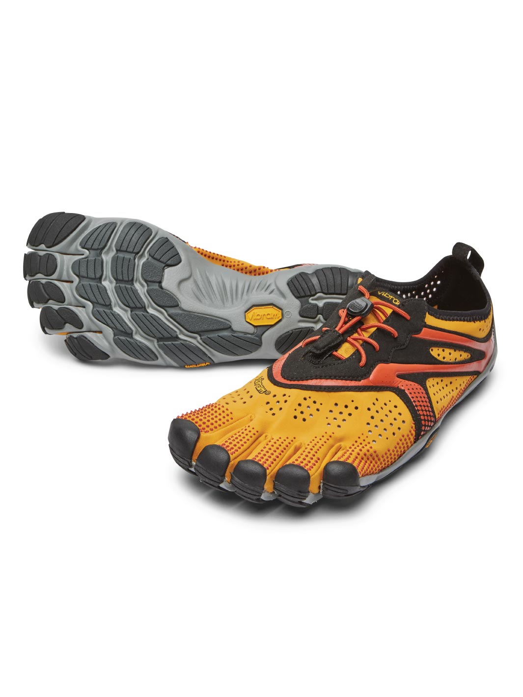 Vibram V-Run Mens - Gold/Yellow – Barefootinc AU