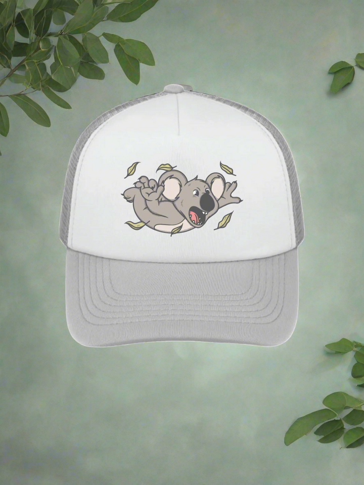 Foamie Trucker Cap Grey - Drop Bear
