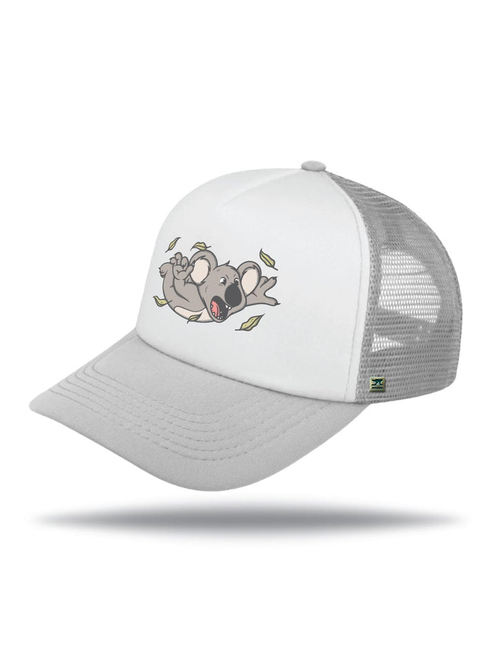 Foamie Trucker Cap Grey - Drop Bear