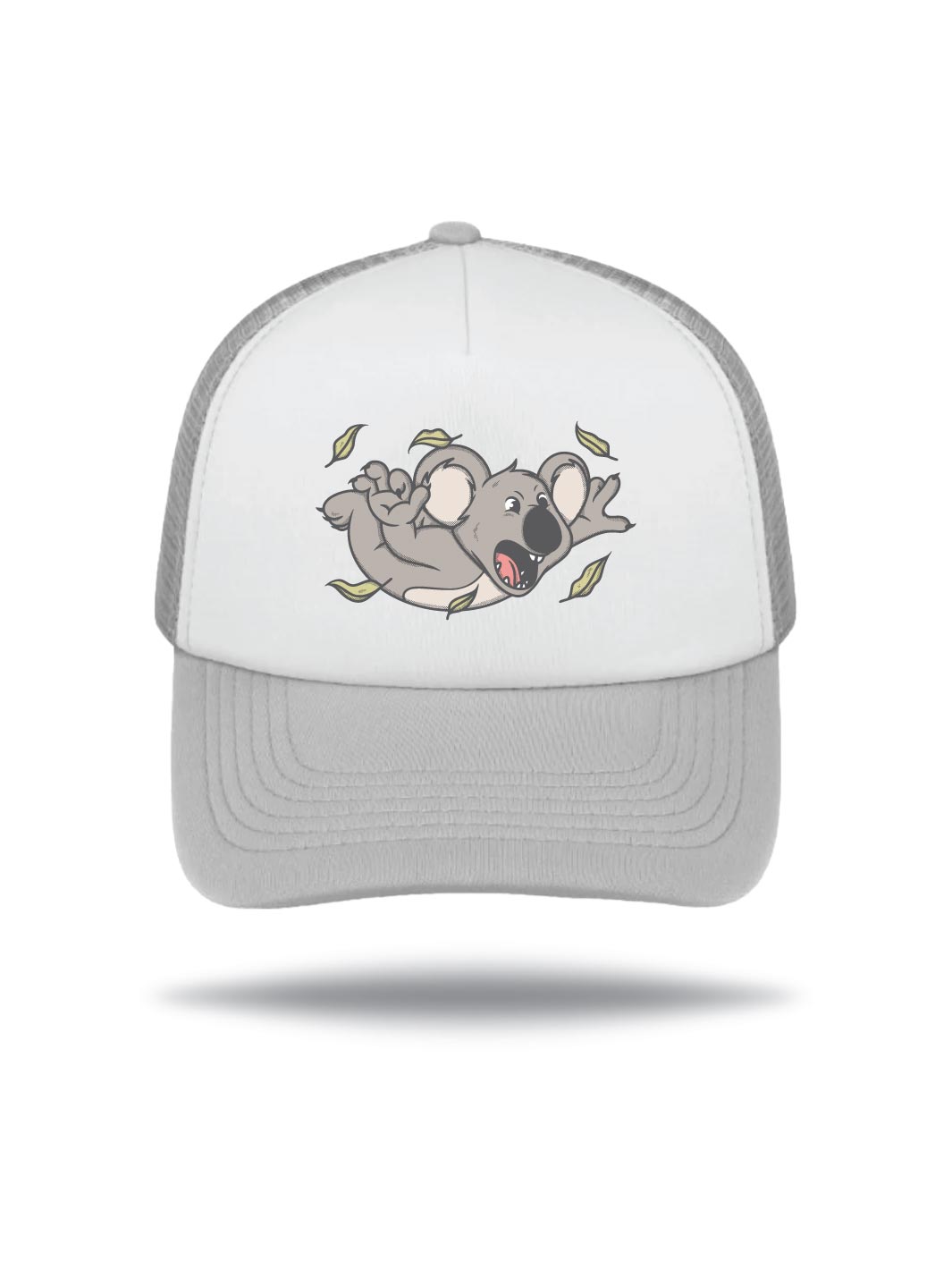 Foamie Trucker Cap Grey - Drop Bear