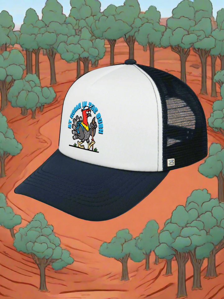 Foamie Trucker Cap - Brush Turkey