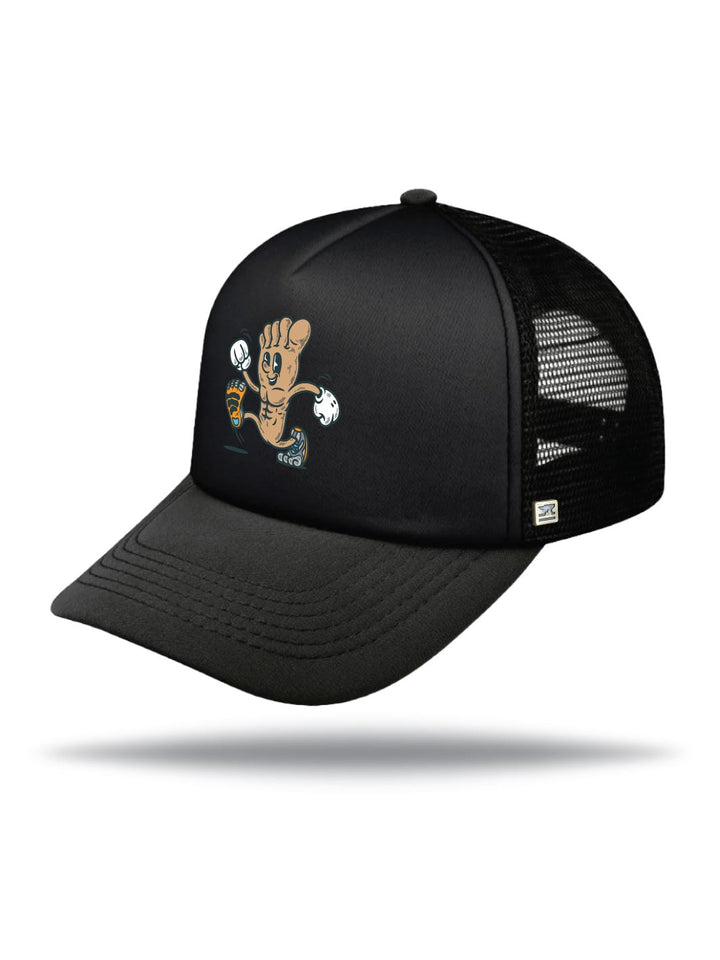 Foamie Trucker Cap Black - Toey