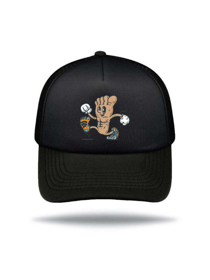 Foamie Trucker Cap Black - Toey