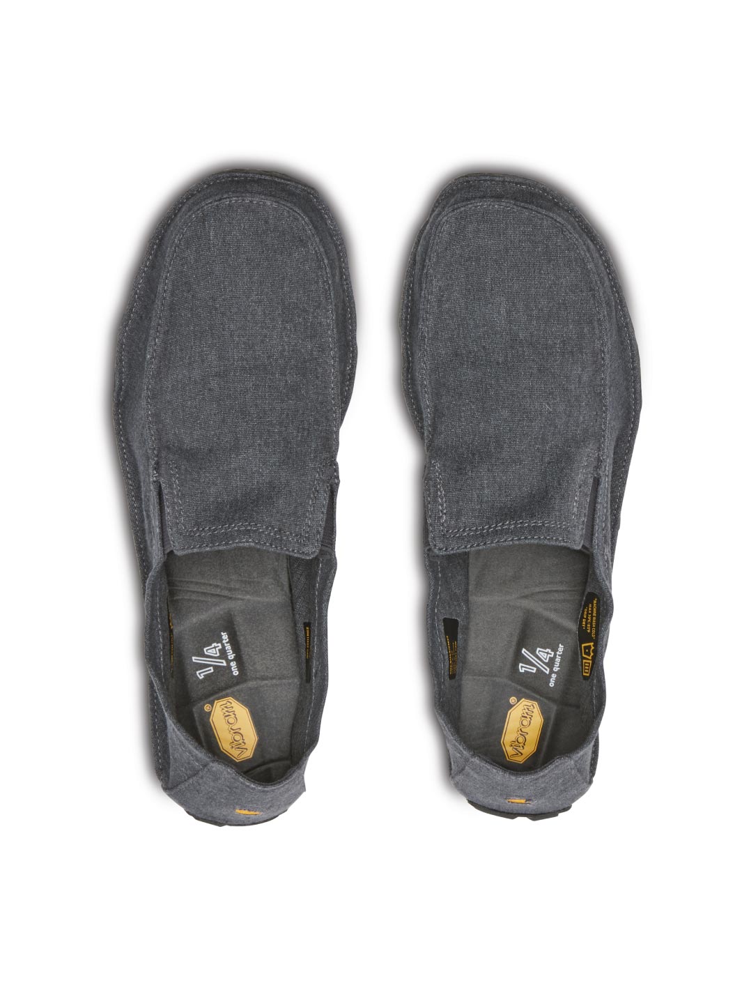 Vibram One Quarter Moc Hemp Mens - Grey