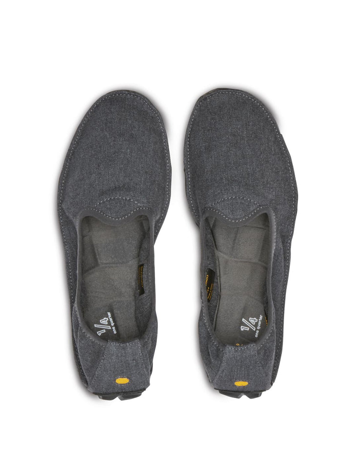 Vibram One Quarter Slipon Hemp Womens - Grey