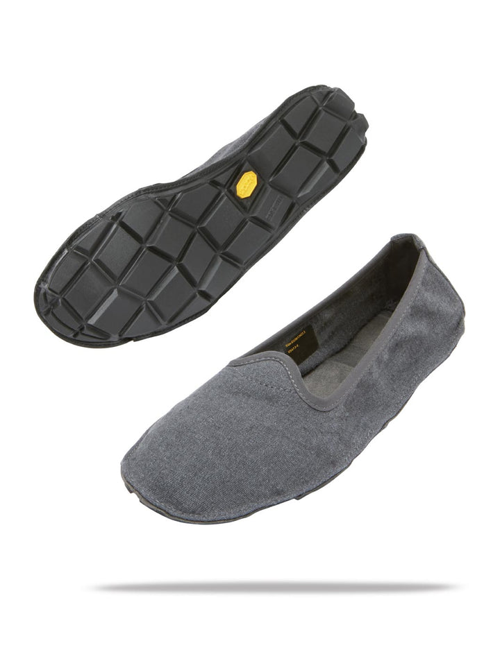Vibram One Quarter Slipon Hemp Womens - Grey
