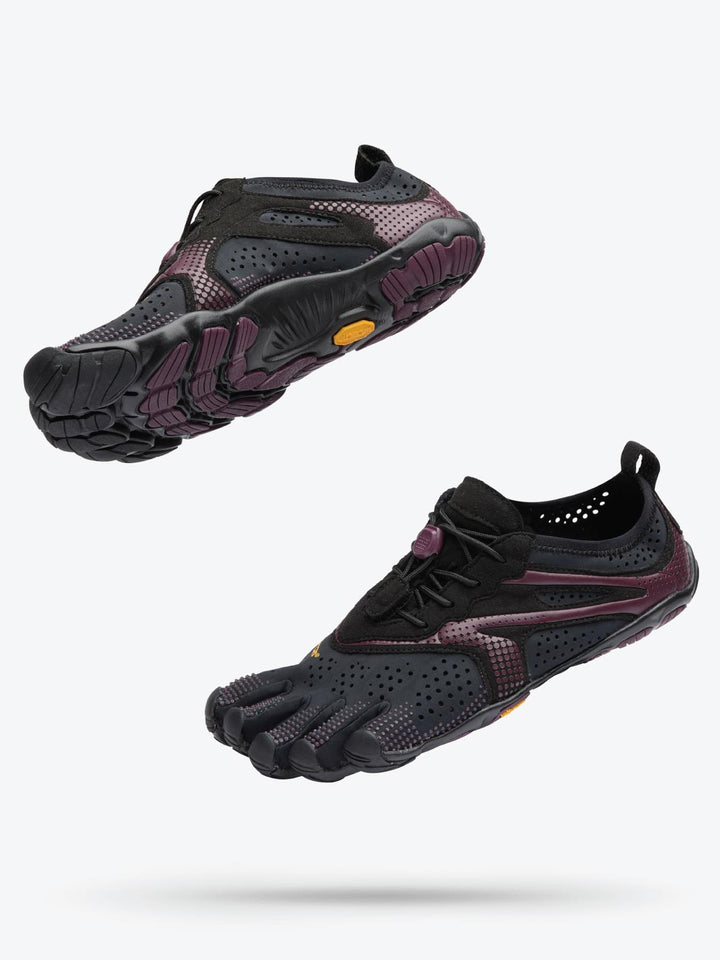 Vibram V-Run Womens - Black / Fig