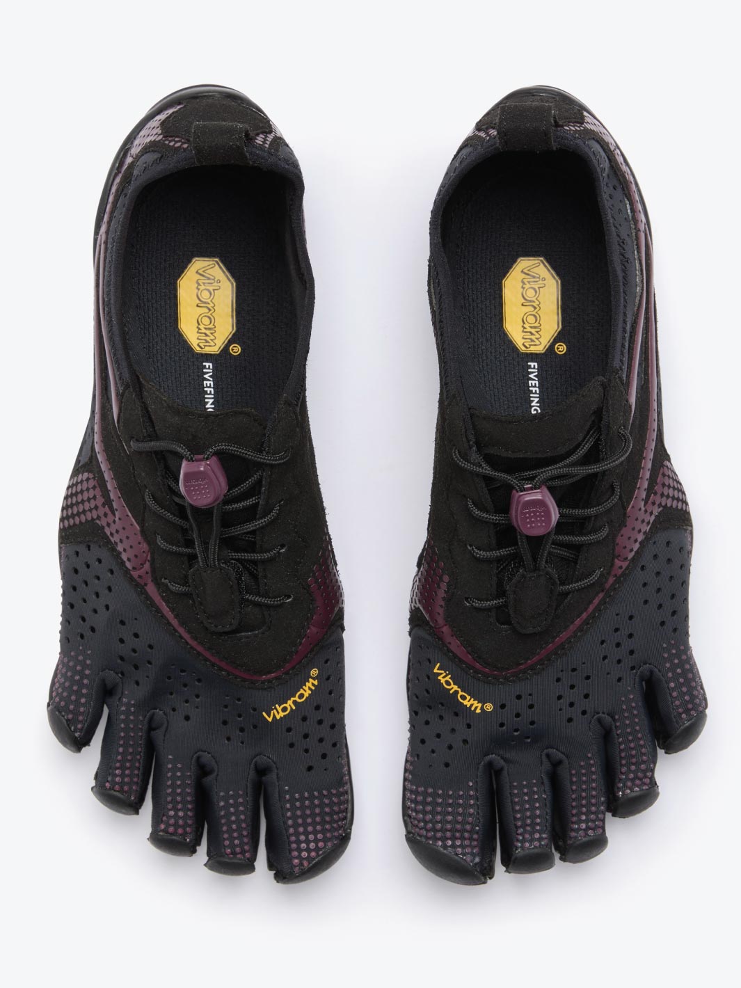 Vibram V-Run Womens - Black / Fig