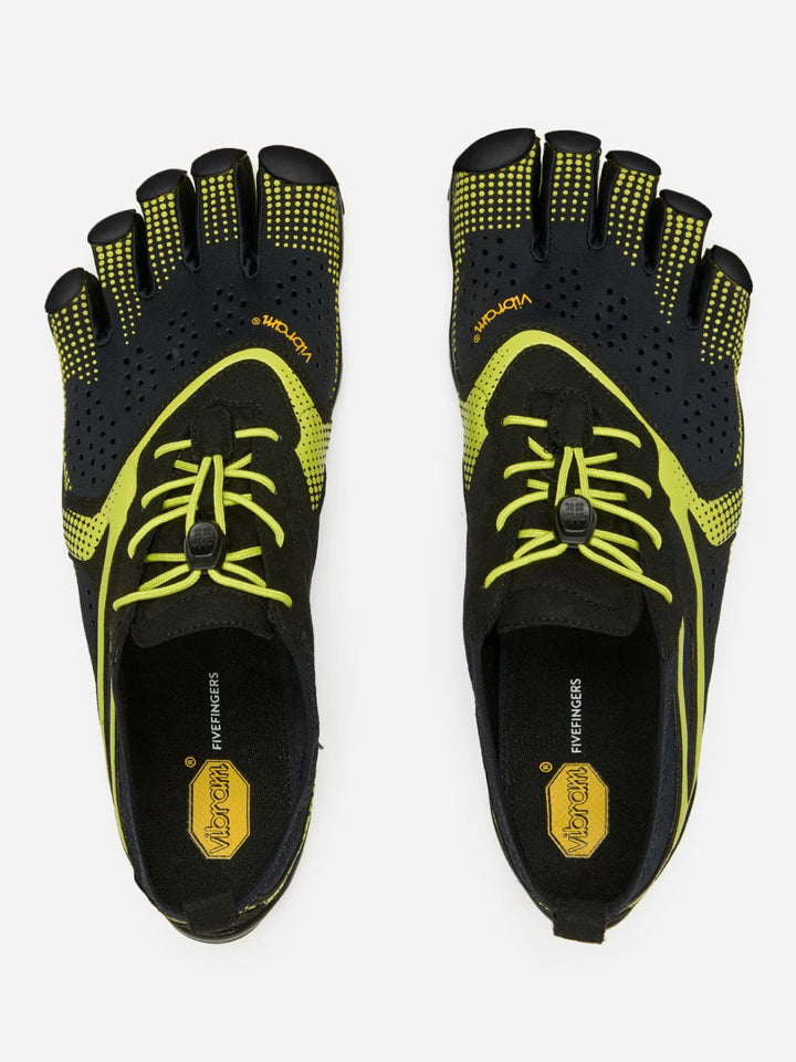 Vibram V-Run Mens - Black/Lime