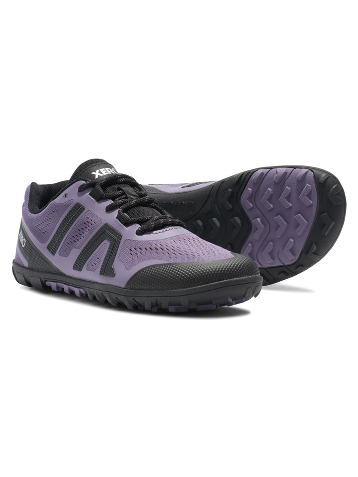 Xero Mesa Trail V2 Barefoot Shoe - Womens - Purple/Silver
