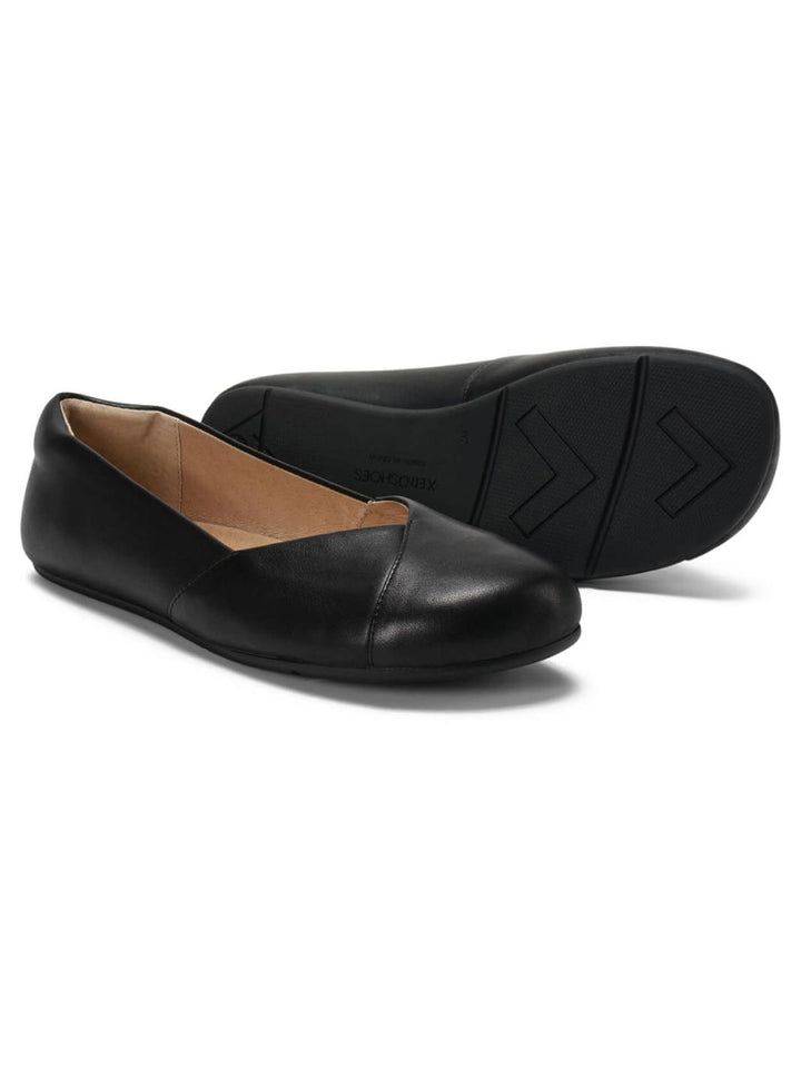 Xero PHOENIX Smooth Leather Ballet Flat Shoe - Womens - Black