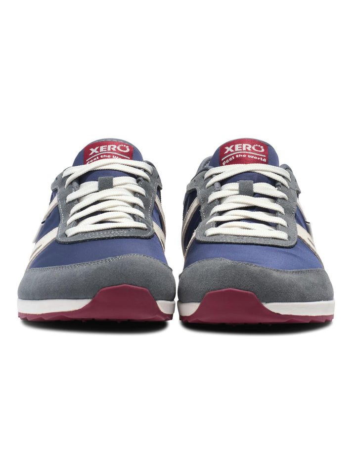 Xero WYNN Minimal Casual Shoe - Mens - Blue/Grey/Burg