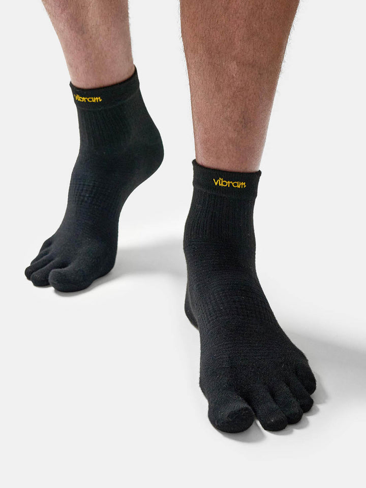 Vibram Mini Crew 2 Pack Toe Socks