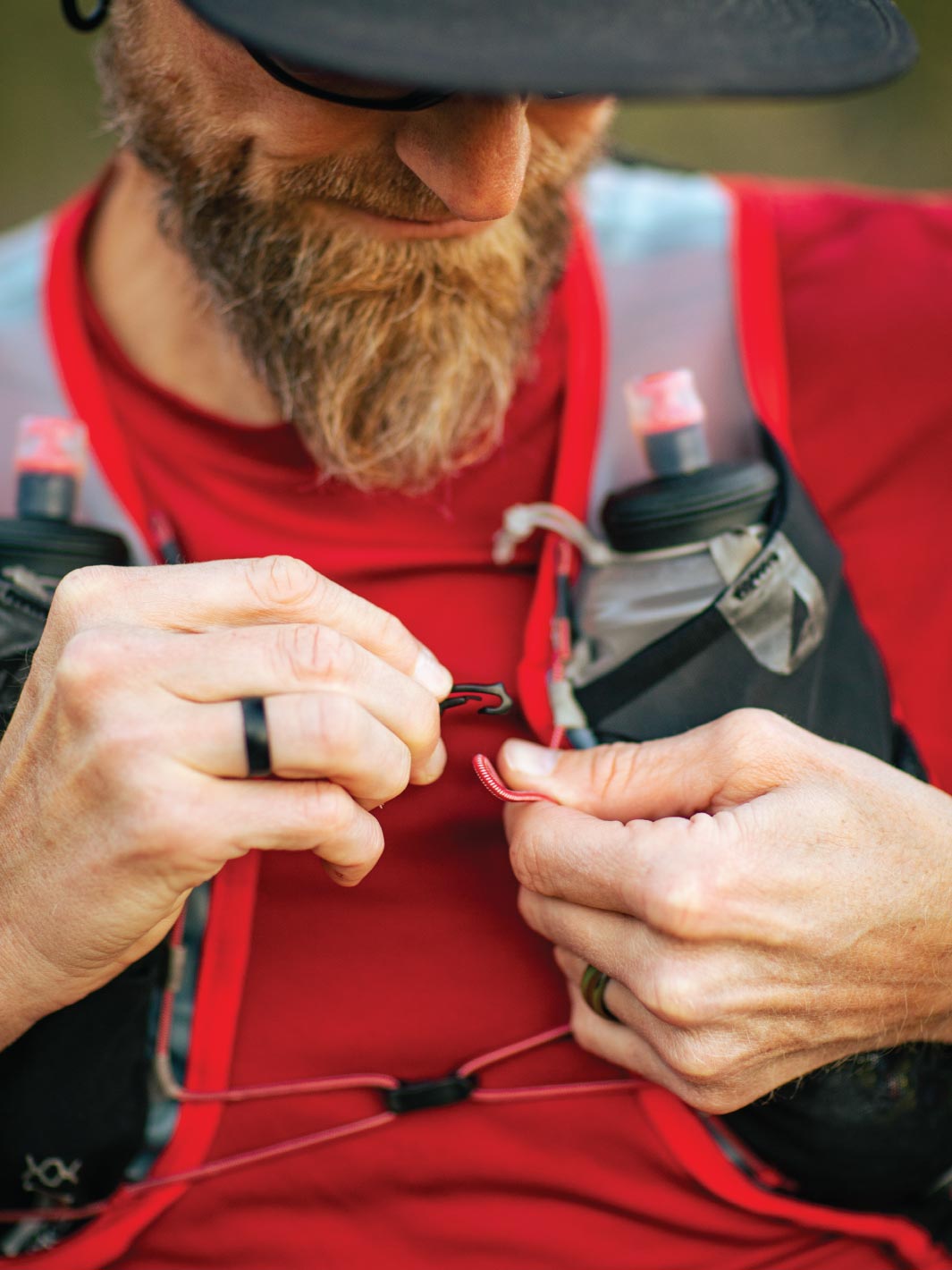 UltrAspire Bronco Race Vest 5L - Black/Red